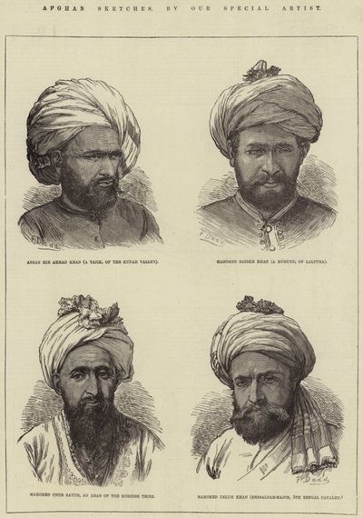 Schizzi Afgani da Frank Dadd